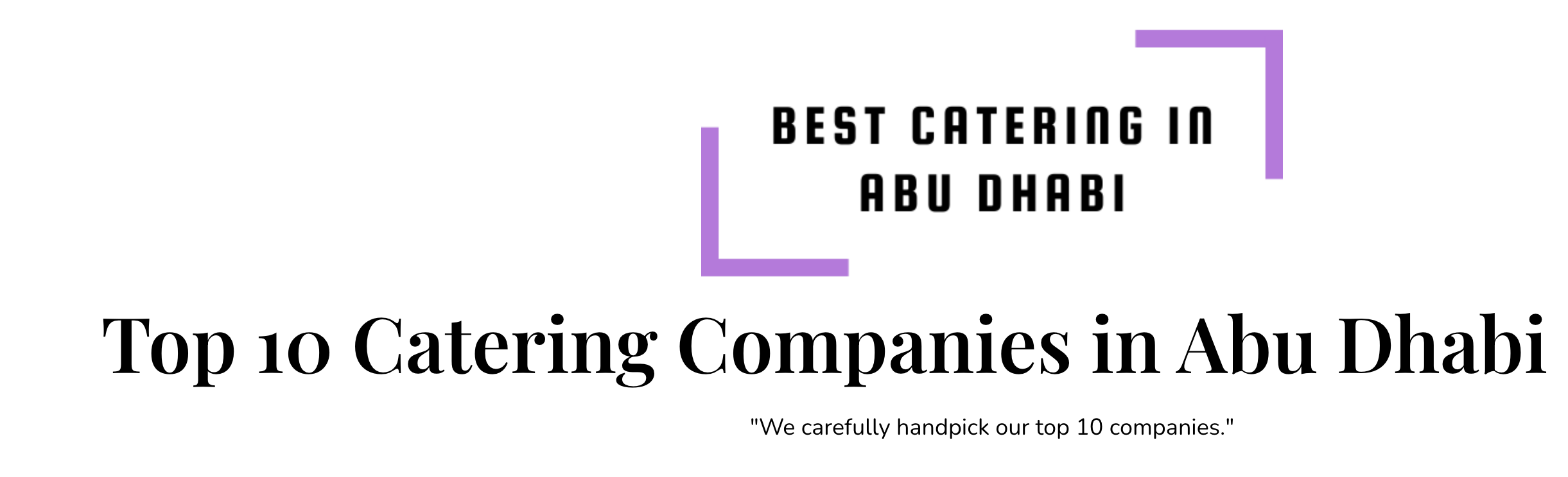 Choosing the Perfect Caterer in Abu Dhabi for Your Special Event